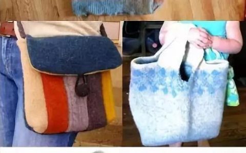 旧毛衣上的光阴褶皱