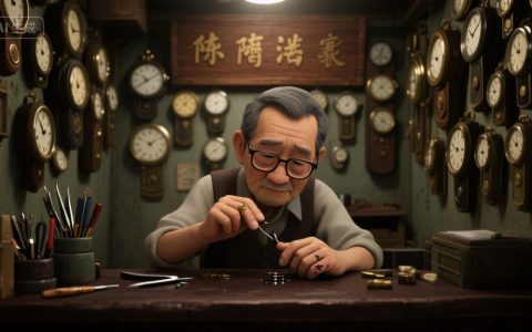 老钟表匠与他的 “小秒针”