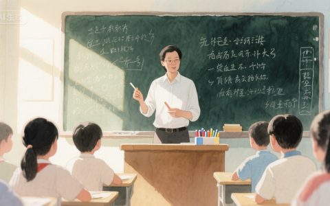 粉笔灰里长出的春天