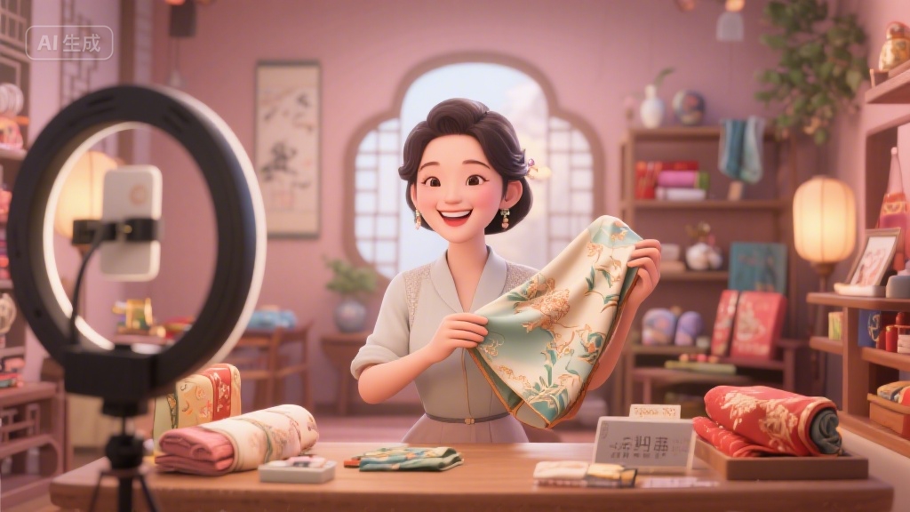 直播间里的烟火与星光