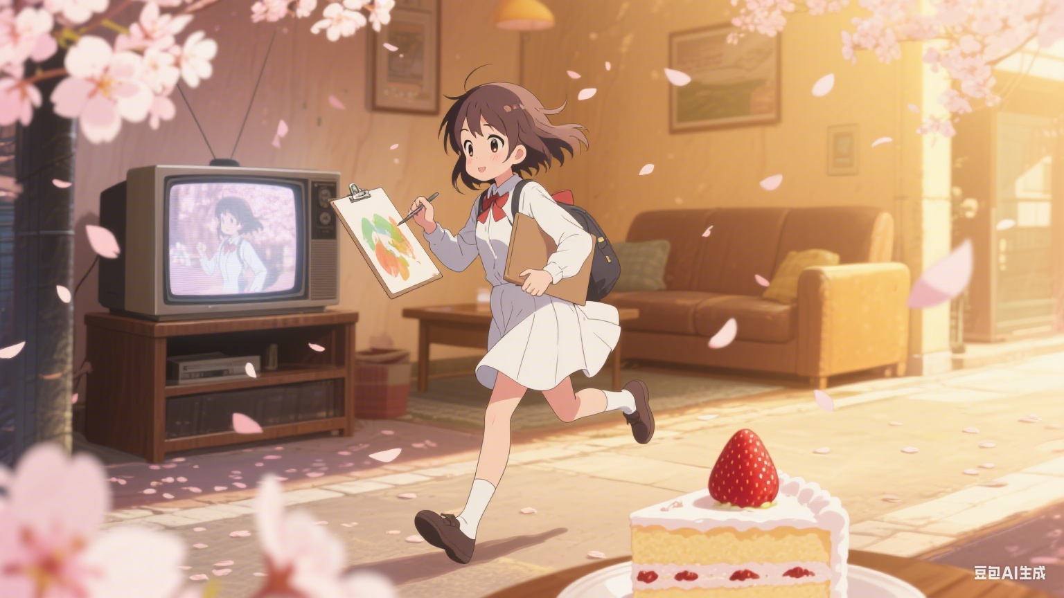 旧碟片里的樱花与约定