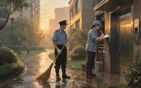 晨光里的守望者：物业人的诗与日常
