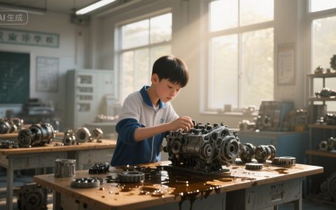 那些在实训车间里绽放的青春