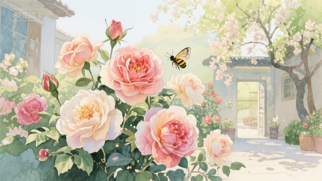 花影絮语：绽放在时光里的温柔诗行