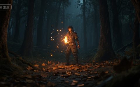 像素微光里的星辰旷野