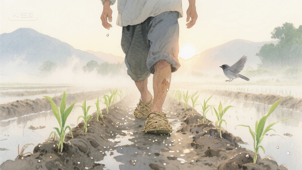 田埂上的四季诗