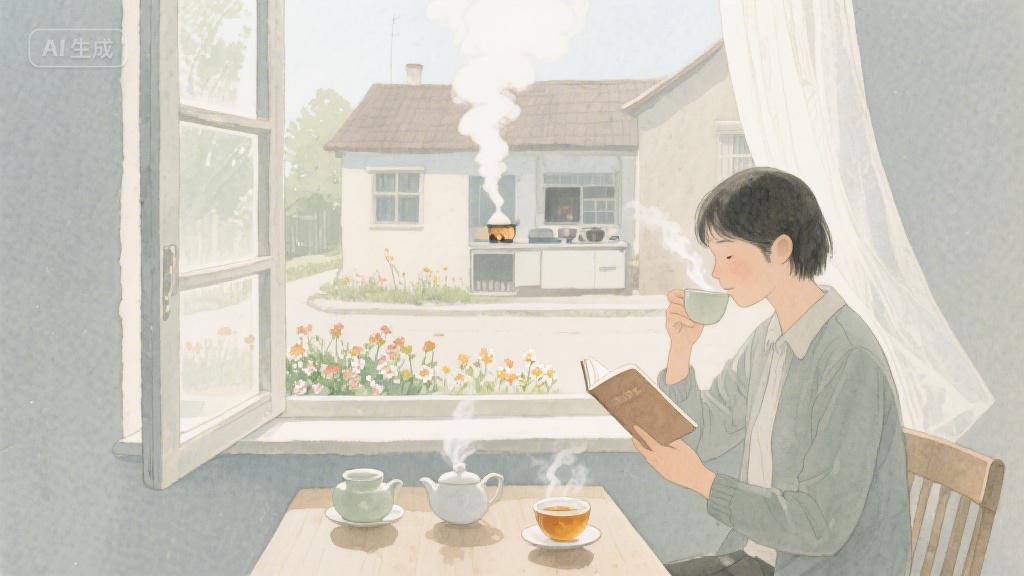 生活这杯茶，慢慢品才有味道