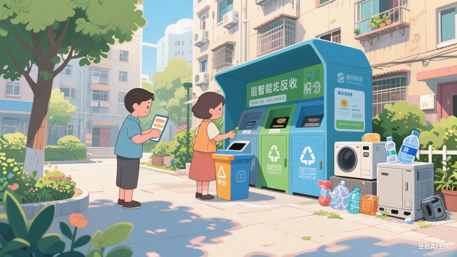 流转的绿意：循环经济编织的未来图景