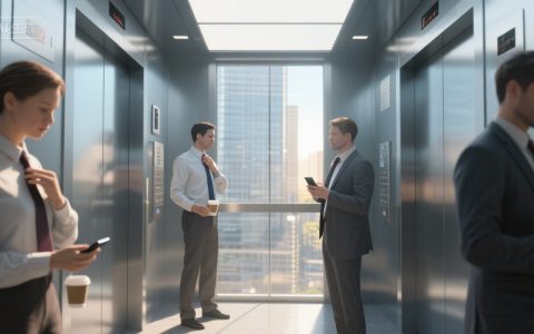 写字楼里的微光与回响