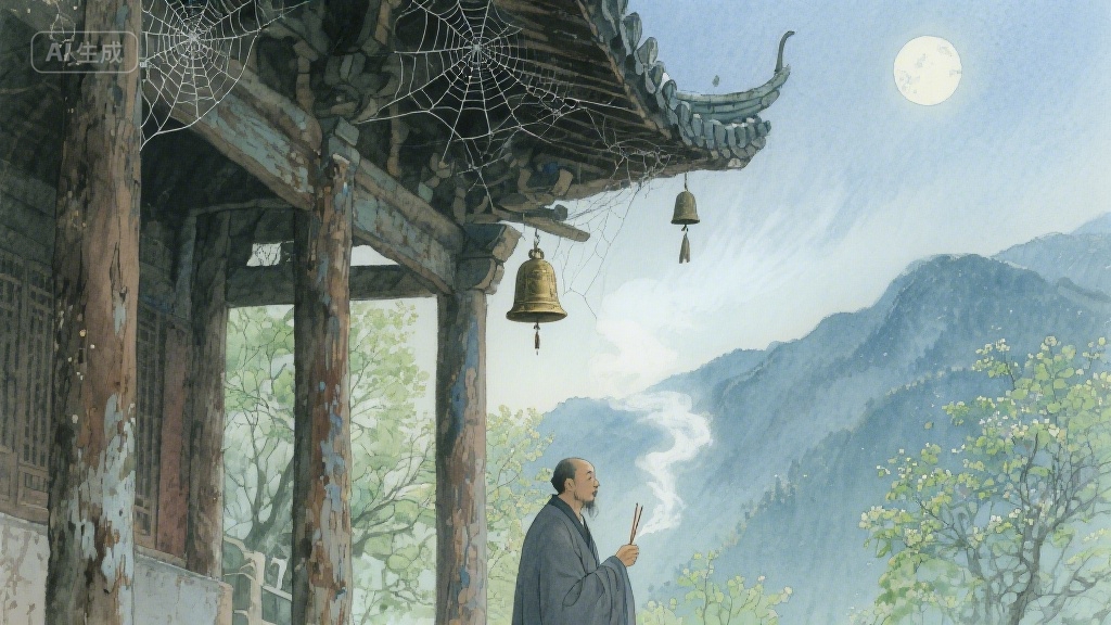 青灯古佛处，心有莲花开