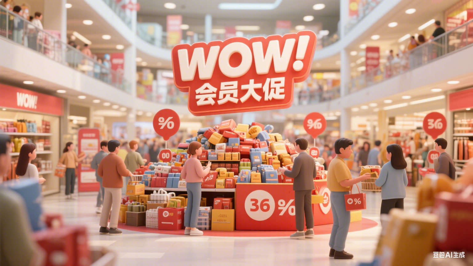 旧时光里的惊喜回响：WOW 会员大促唤醒那年消费记忆