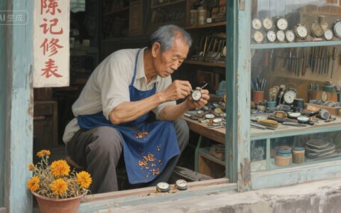 老钟表匠的铜齿轮与月光下的守恒秘密